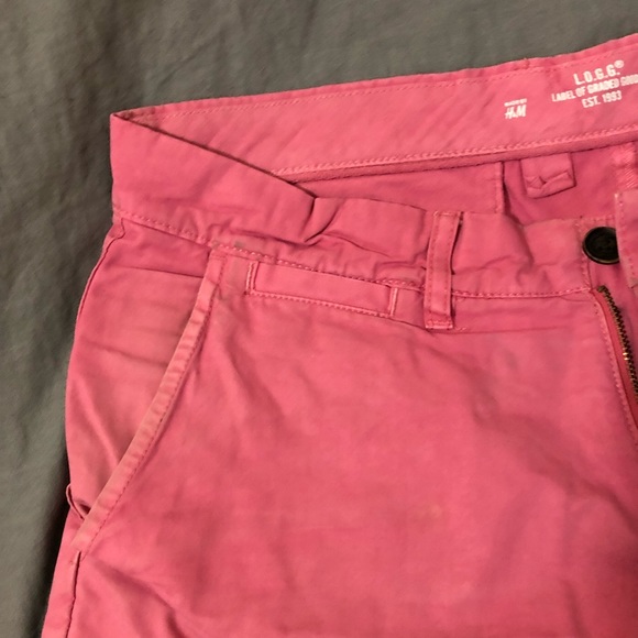 H&M Shorts Pink Size 32 - Picture 3 of 5